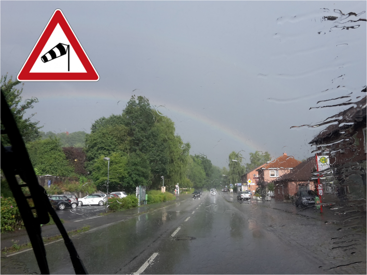 Es bleibt stürmisch im Norden