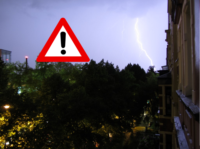 Kräftige Gewitter mit Unwetterpotential im Westen (Update)